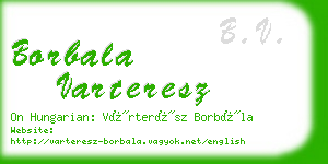 borbala varteresz business card